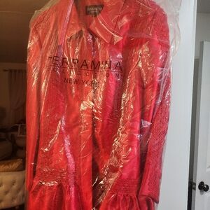 gorgeous dress 20 button  great deal  for first lady/ church/ banquet/ wedding